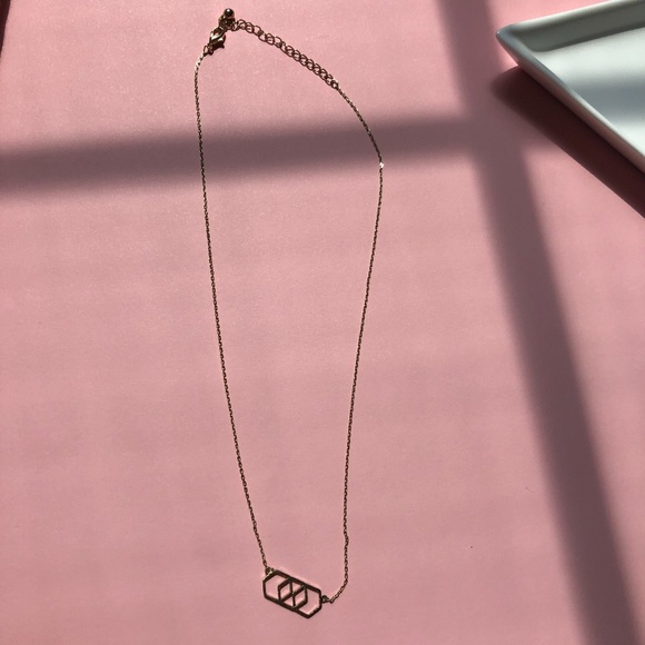 Hexagon Necklace - Picture 4 of 6